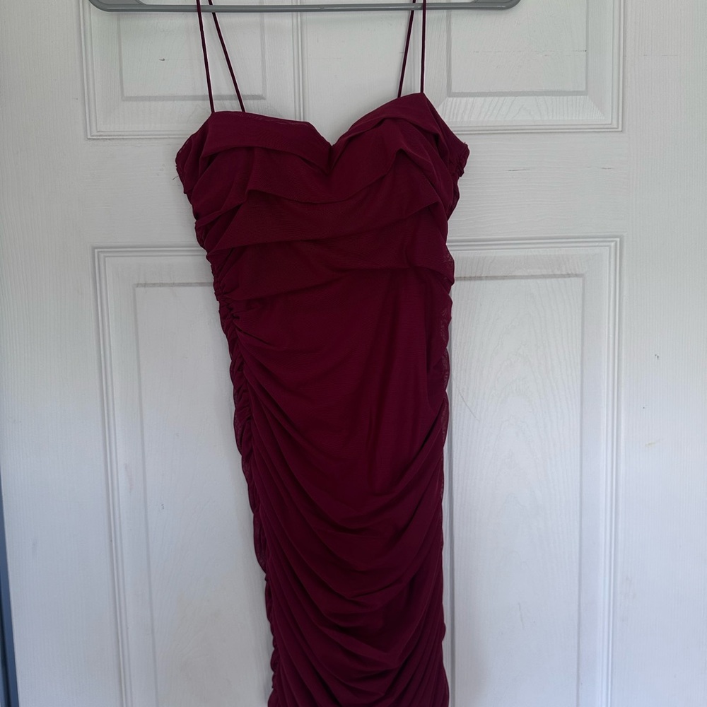 Princess Polly Red Riches Bodycon Mini Dress